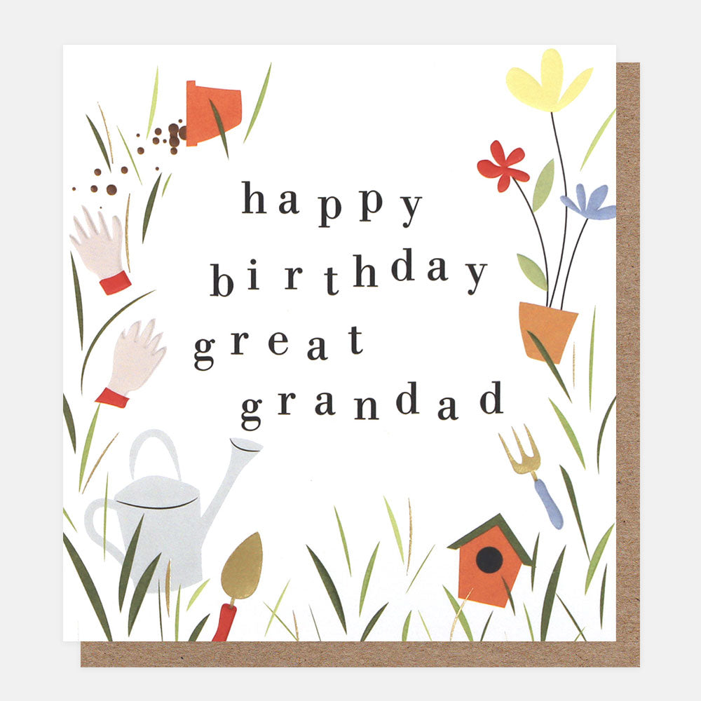 Happy Birthday Great Grandad Card