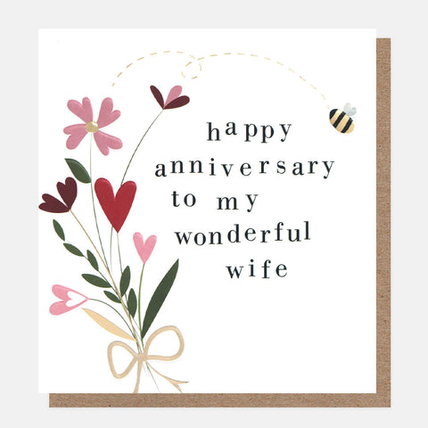Happy Anniversary To My Wonderful Wife