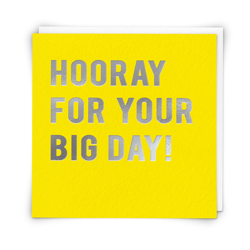 Hooray For Your Big Day! Card