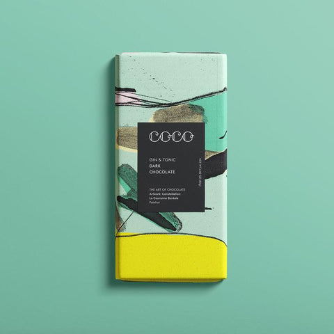 COCO Gin & Tonic Dark Chocolate Bar