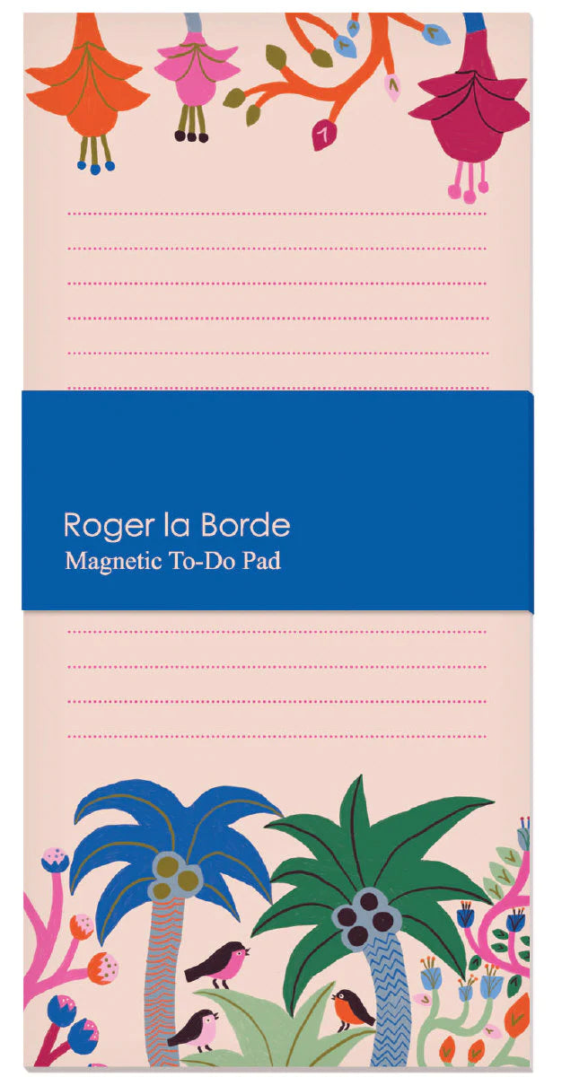 Roger La Borde Star Flower Memo Pad