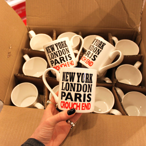 Crouch End NY -London - Paris Mug