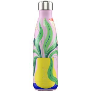 Chilly's Artist Series Wiggling Flowers By Agathe Singer Bottle 500ml