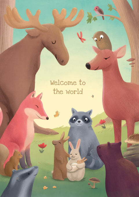 Roger La Borde Welcome To The World Card