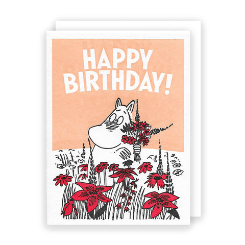 Moomin Happy Birthday! Card
