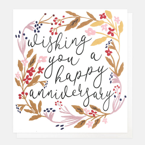 Wishing You A Happy Anniversary Card