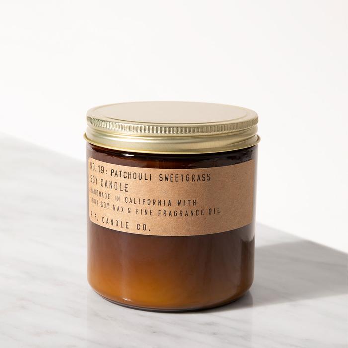 P.F. Candle Co - Patchouli Sweetgrass Soy Candle