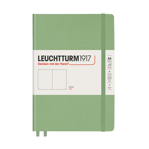 Leuchtturm 1917 Hardcover Notebook Medium Plain Sage
