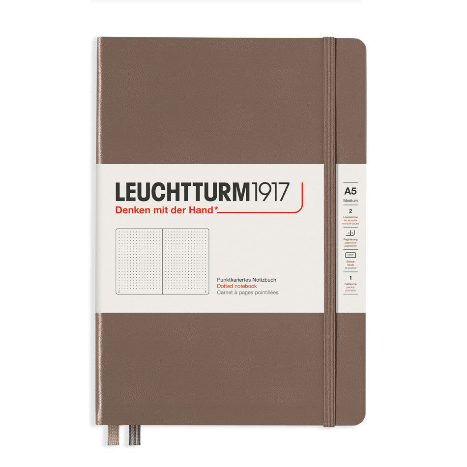 Leuchtturm1917 Hardcover Notebook Medium Dotted Warm Earth