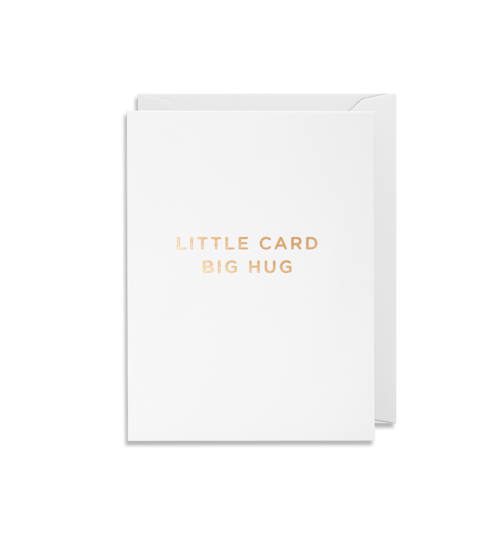 Little Card Big Hug Mini Card