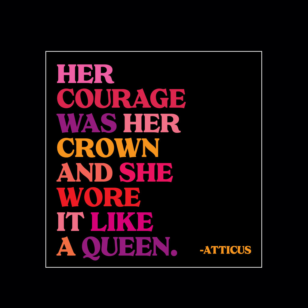 Her Courage Was Her Crown... Magnet