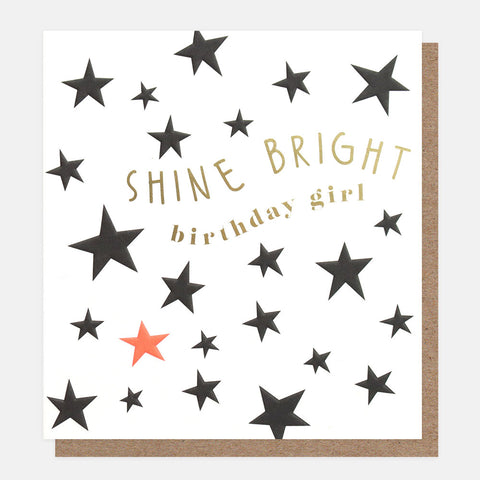 Shine Bright Birthday Card