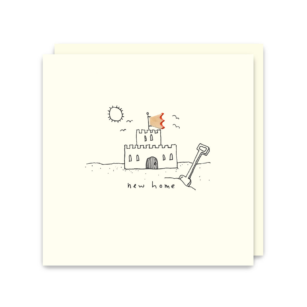 New Home Pencil Shaving Card By Ruth Jackson