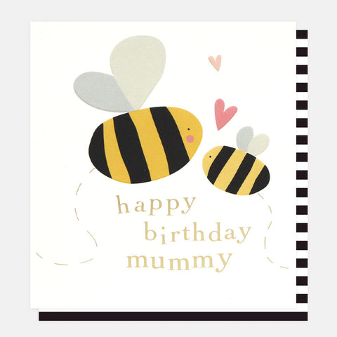 Bee Birthday Card For Mummy