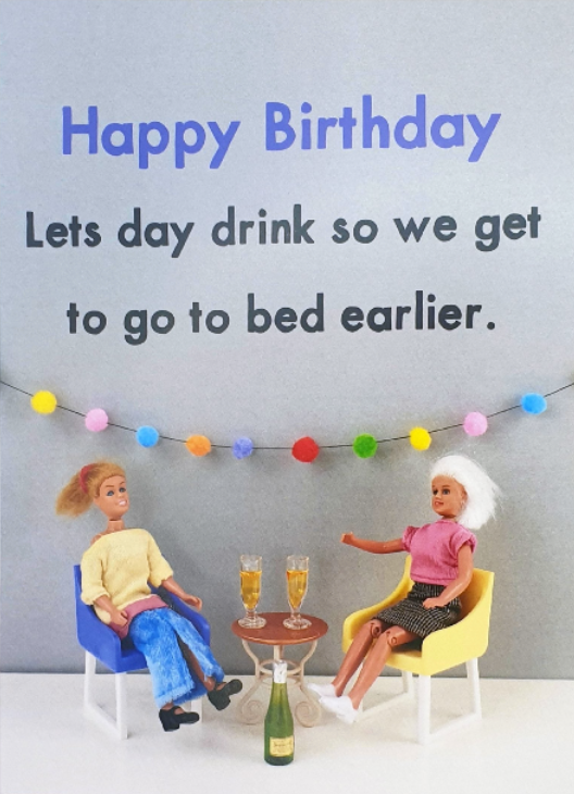 Let's Day Drink Birthday Card