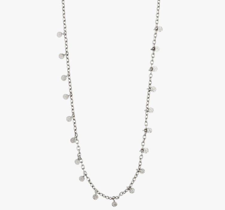 PANNA Coin Necklace Silver-Plated