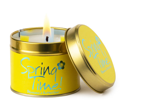 Lily Flame Spring time Scented Tin Candle