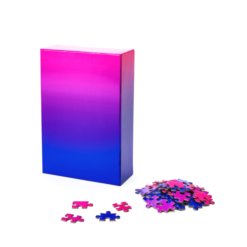 Areaware Pink and Blue Gradient Puzzle