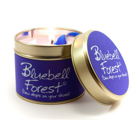 Lily Flame Bluebell Forest Scented Tin Candle