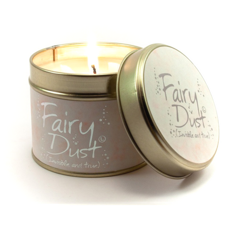 Lily Flame Fairy Dust Scented Tin Candle