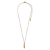 Lauren Boho Feather Gold Plated Necklace