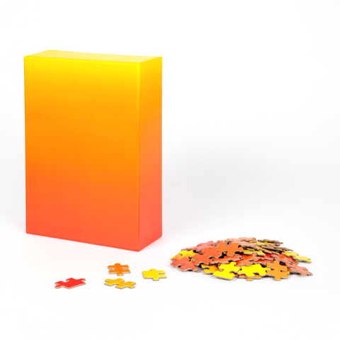 Areaware Red and Yellow Gradient Puzzle