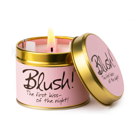 Lily Flame Blush Scented Tin Candle