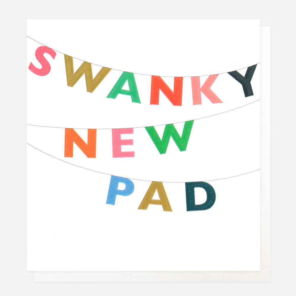 Swanky New Pad Bunting Card