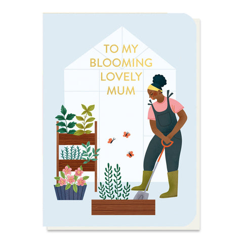 To My Blooming Lovely Mum - Seed Stick Card