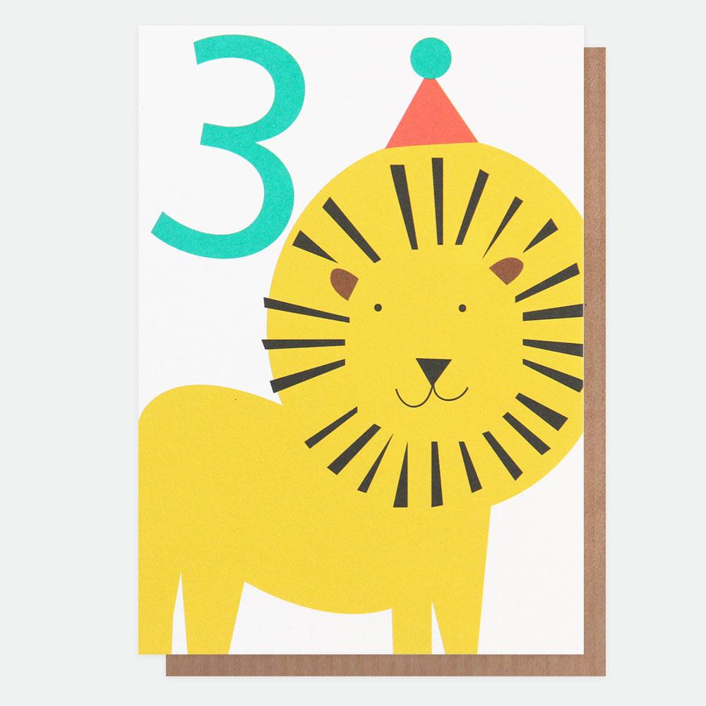 3rd Birthday Lion