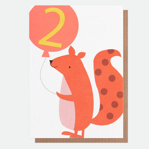 Squirrel 2nd Birthday