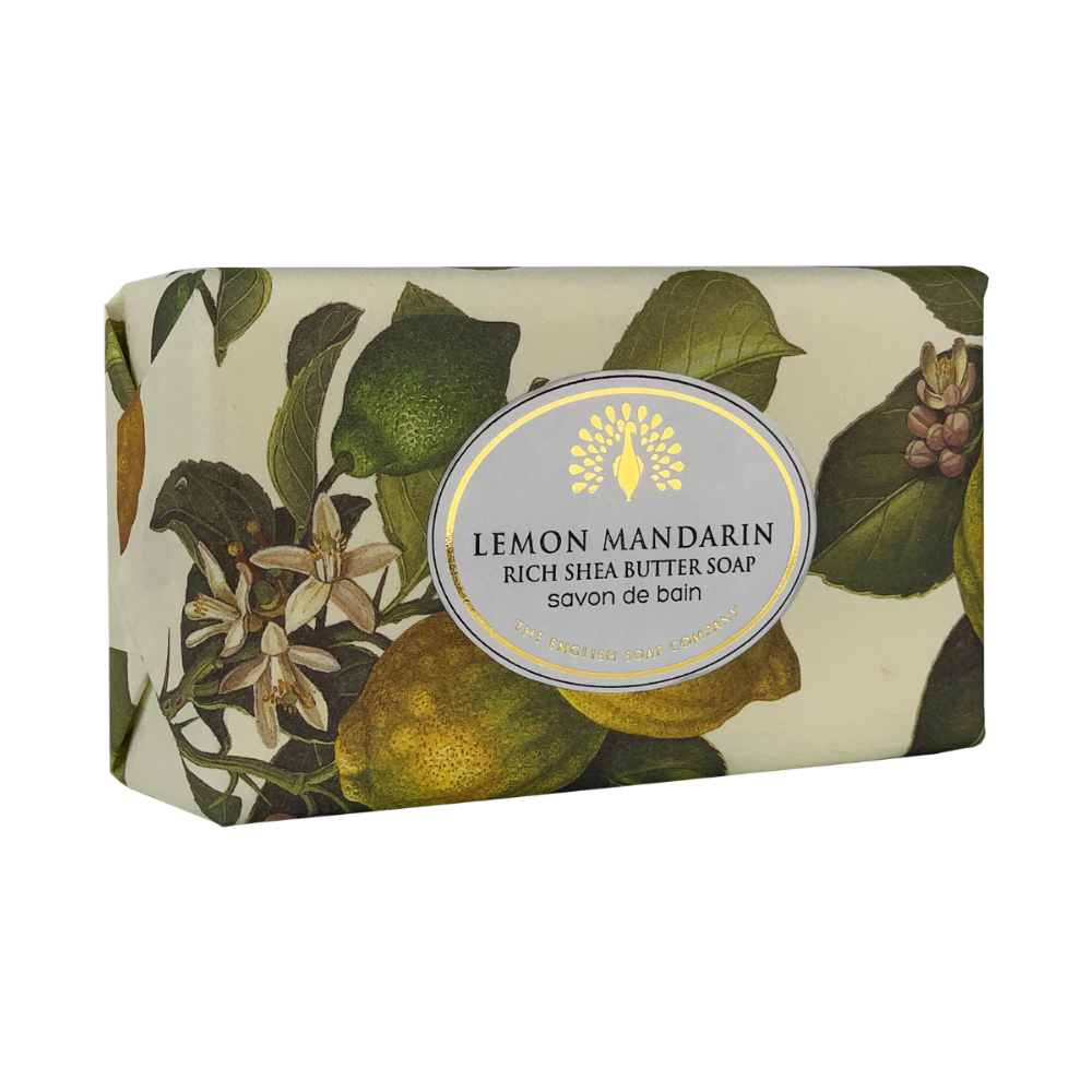 Lemon And Mandarin Vintage Wrapped Soap