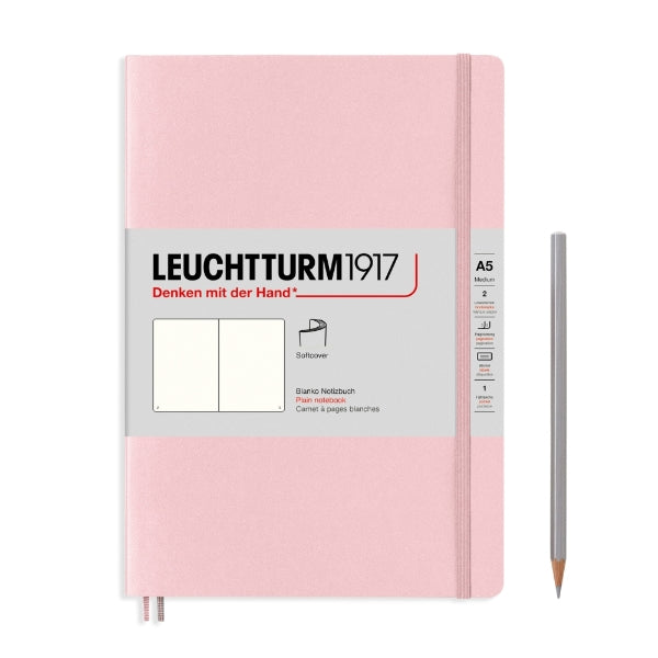 Leuchtturm1917 Hardcover Notebook Medium Plain Powder