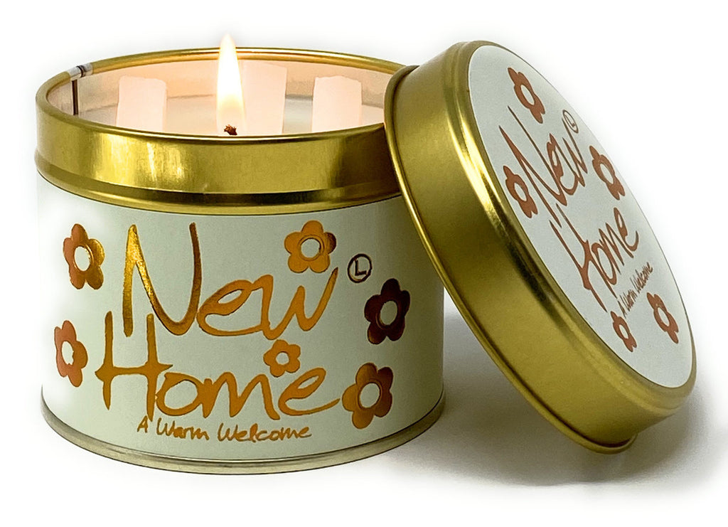 Lily Flame New Home Scented Tin Candle