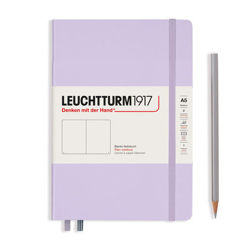 Leuchtturm1917 Hardcover Notebook Medium Plain Lilac