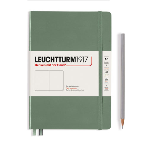 Leuchtturm1917 Hardcover Notebook Medium Plain Olive