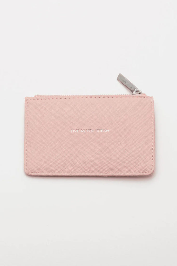 Estella Bartlett Blush Live As You Dream Card Purse