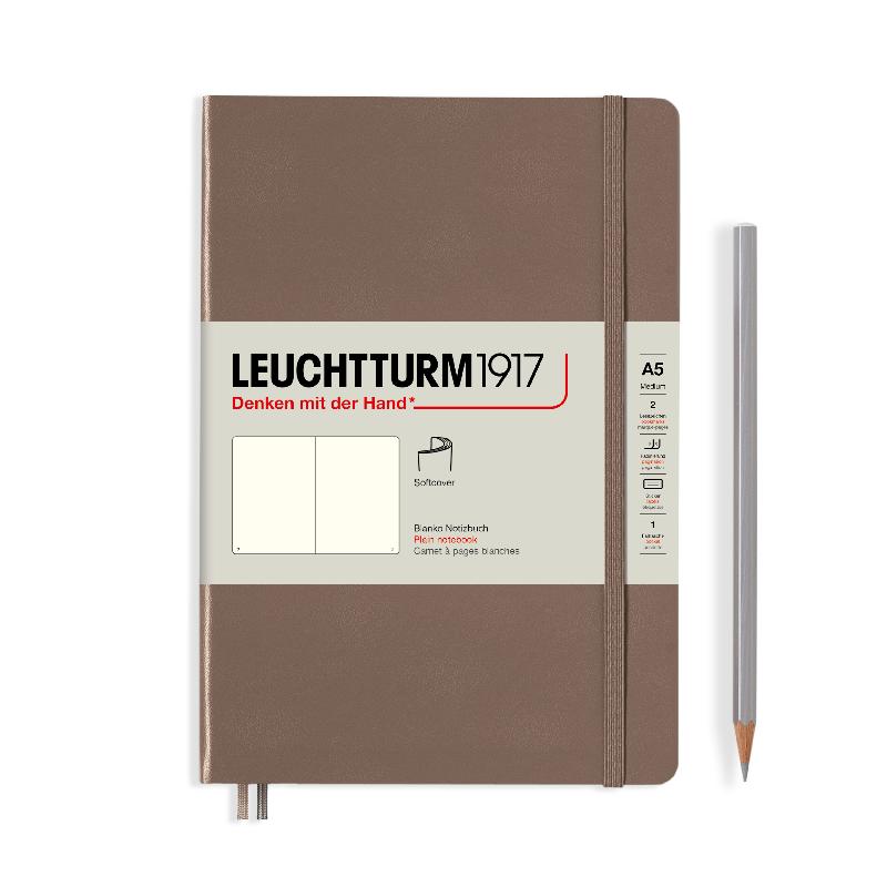 Leuchtturm1917 Hardcover Notebook Medium Plain Warm Earth