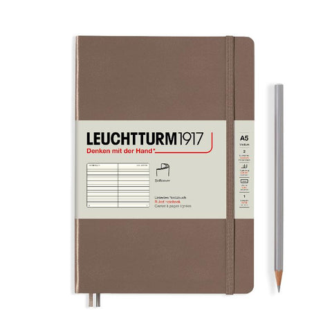 Leuchtturm 1917 Hardcover Notebook Medium Ruled Warm Earth