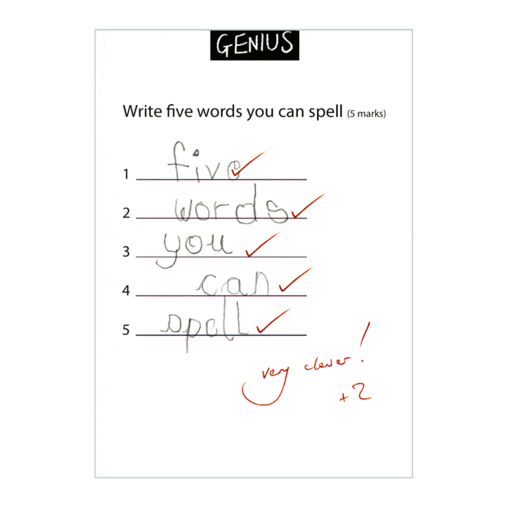 Genius - Five Words You Can Spell